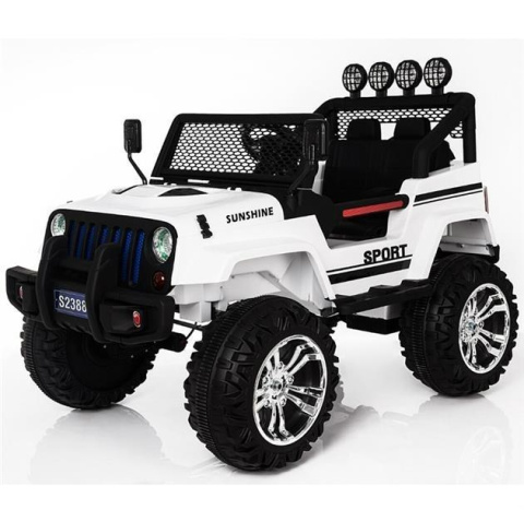 MEGA JEEP DRIFFTER EXCLUSIVE DLA 2 DZIECI, WOLNY START/ LAKIER. MIĘKKIE SIEDZENIE HP-011