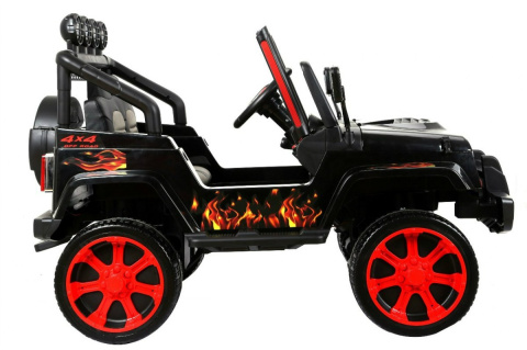 MEGA JEEP DRIFFTER EXCLUSIVE DLA 2 DZIECI, WOLNY START/ LAKIER. MIĘKKIE SIEDZENIE HP-011