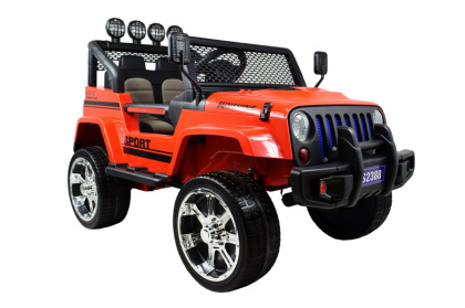 MEGA JEEP DRIFFTER EXCLUSIVE DLA 2 DZIECI, WOLNY START/ LAKIER. MIĘKKIE SIEDZENIE HP-011