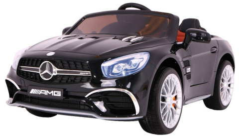 Mercedes dla dziecka Auto na akumulator Mercedes SL65 AMG na Licencji SKÓRA 2x45W