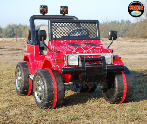 AUTO NA AKUMULATOR JEEP RAPTOR DRIFFTER DRIFTER EXCLUSIVE DWUOSOBOWY WOLNY START LAKIER SKÓRA FOTEL PILOT 2,4Ghz HP-011