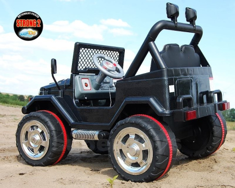 MEGA JEEP DRIFFTER EXCLUSIVE DLA 2 DZIECI, WOLNY START/ LAKIER. MIĘKKIE SIEDZENIE HP-011