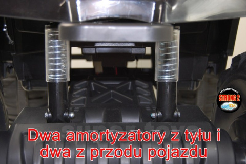 DUŻY QUAD 2x45W MIĘKKIE SIEDZENIE, NA OGROMNYCH PIANKOWYCH KOŁACH + INTELIGENTNY PILOT+ USB RADIO 0906B