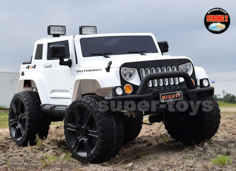 MEGA JEEP DRIFFTER EXCLUSIVE DLA 2 DZIECI, WOLNY START/ LAKIER. MIĘKKIE SIEDZENIE HP-011