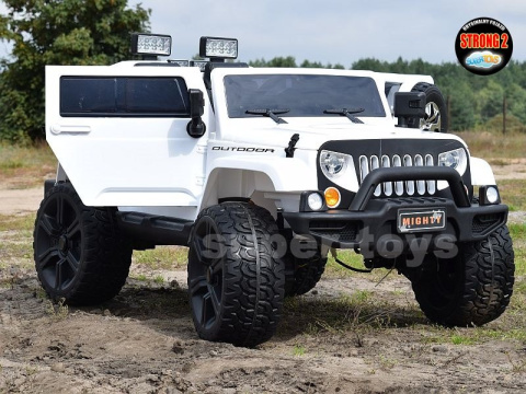 DWUOSOBOWY JEEP MIGHTY, NAPĘD 4X4, WOLNY START, MIĘKKIE KOŁA, EXCLUSIVE/HL-1668