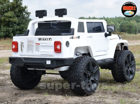 MEGA JEEP DRIFFTER EXCLUSIVE DLA 2 DZIECI, WOLNY START/ LAKIER. MIĘKKIE SIEDZENIE HP-011