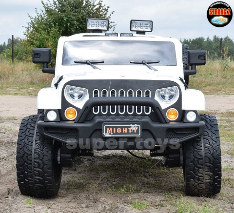 MEGA JEEP DRIFFTER EXCLUSIVE DLA 2 DZIECI, WOLNY START/ LAKIER. MIĘKKIE SIEDZENIE HP-011