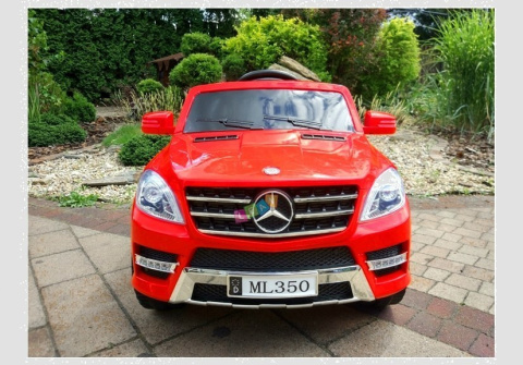 NOWY MERCEDES ML350 AMG na akumulator 2x45W z otwieranymi drzwiami