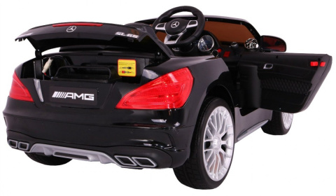 Pojazd na akumulator Mercedes SL65 AMG na Licencji SKÓRA 2x45W