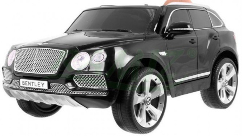 BENTLEY BENTAYGA - PILOT 2.4 GHZ MIĘKKIE SIEDZISKO KOŁA EVA - CZARNY