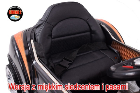 AUTO NA AKUMULATOR SMILE SMILE SKÓRA FOTEL 2SILN 2KLUCZYKI 4BIEGI +AMORTYZATORY Wersja DeLUX KLUCZYKI