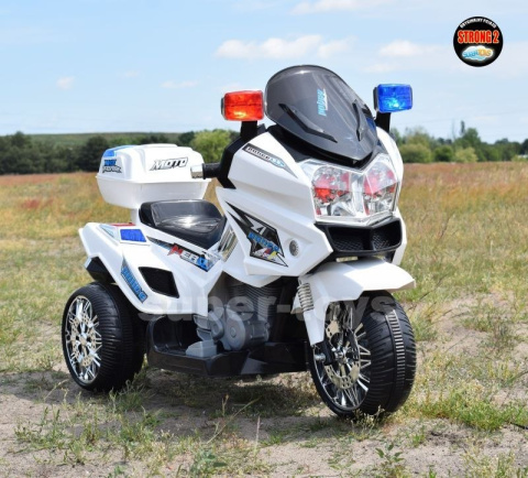 MEGA WIELKI MOTOR POLICYJNY HERO POLICJA Z DŹWIĘKAMI NOWOŚĆ / 8815 12 V