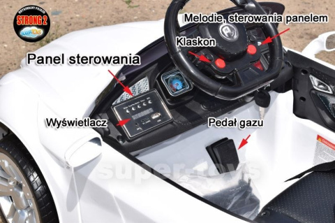 Auto na akumulator ROADSTER 1098 Z FUNKCJĄ BUJANIA/1098