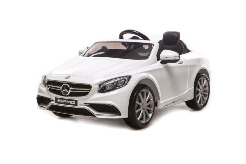 AUTO BATTERY MERCEDES S63 AMG LICENSE, SOFT WHEELS EVA FULL OPTION/HL169 battery Vehicles for children