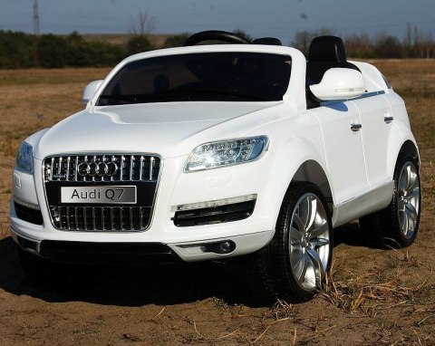 DWUOSOBOWE AUDI Q7 NA LICENCJI 2x35W Koła EVA AUTO NA AKUMULATOR