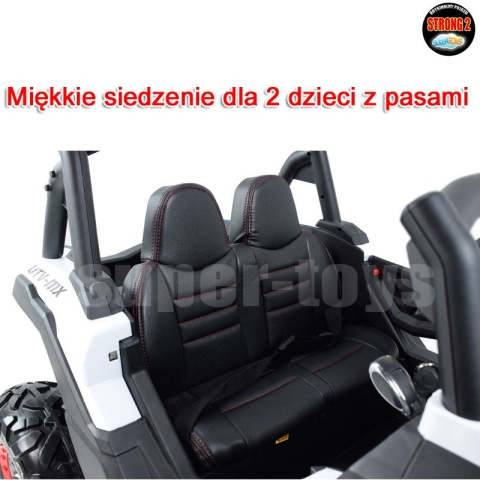 MEGA AUTO BUGGI BUGGY 4X4 , PANEL MP4, MIĘKKIE KOŁA EVA, MIĘKKIE SIEDZENIE FULL OPCJA 2X 12V/XMX603