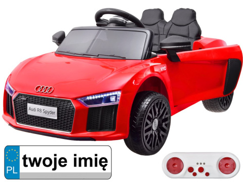 Auto na akumulator AUDI R8 Spyder PA0191 PILOT 2,4Ghz