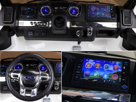 NOWY LAKIEROWANY FORD RANGER 4x4 NA AKUMULATOR F650 EXL FaceLifting Koła EVA PANEL LCD FORD 4x4