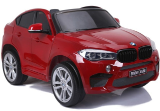 AUTO NA AKUMULATOR NOWE BMW X6M LAKIEROWANE 2X120W KOŁA EVA