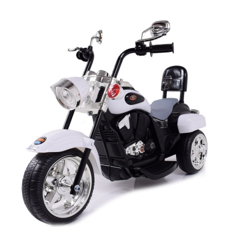 DUŻY MOTOR CHOPPER na akumulator Z OPARCIEM, WARKIEM SILNIKA /TR1501