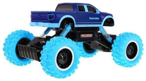 Autko Crawler Rock Through R/C 2,4 Ghz Niebieskie