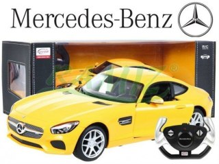 Autko R/C Mercedes AMG GT Żółty 1:14 RASTAR