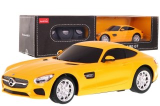 Autko R/C Mercedes AMG GT Żółty 1:24 RASTAR