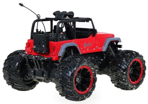 Autko Terenowe Jeep R/C 2.4G 1:16 Czerwony