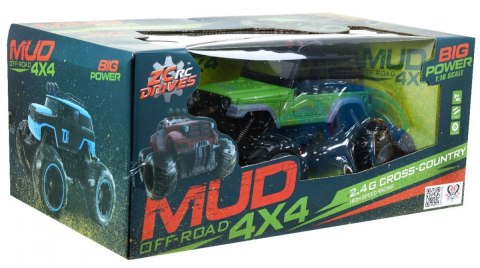 Autko Terenowe Jeep R/C 2.4G 1:16 Zielony