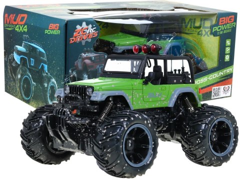 Autko Terenowe Jeep R/C 2.4G 1:16 Zielony