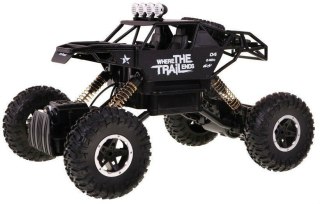 Auto 1:14 Metalowy Crawler 4x4 Łazik R/C 2.4G Czarny