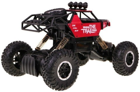 Auto 1:14 Metalowy Crawler 4x4 Łazik R/C 2.4G Czerwone