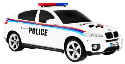 Auto 1:14 R/C Licencjonowany Radiowóz Bmw X6 Policja