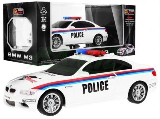 Auto 1:18 R/C Licencjonowany Radiowóz Bmw M3 Policja