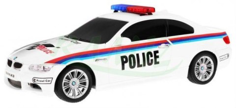 Auto 1:18 R/C Licencjonowany Radiowóz Bmw M3 Policja