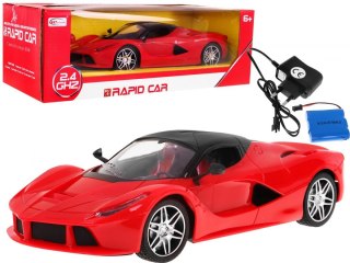 Auto R/C 2.4G Rapid Car 1:16 Czerwone