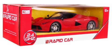 Auto R/C 2.4G Rapid Car 1:16 Czerwone