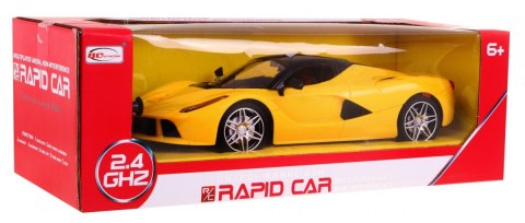 Auto R/C 2.4G Rapid Car 1:16 Żółte