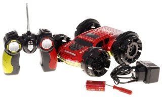 Auto R/C Dwustronne Zielono-Czerwone