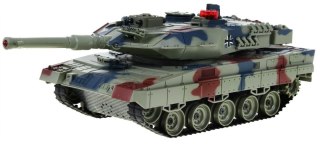 Czołg R/C 2.4G Z Dymem LEOPARD 2 A6 Zielony