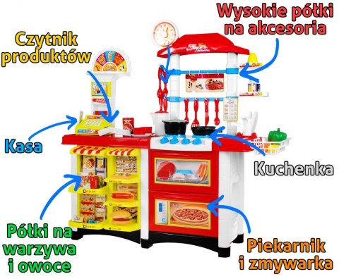 Kuchnia Stragan Supermarket 2w1