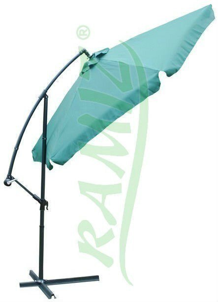 Parasol Ogrodowy Falbana Dark Green - Zielony
