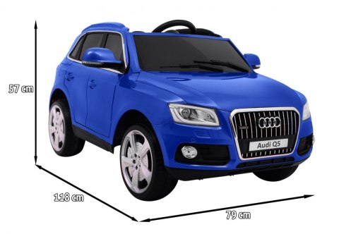 AUTO NA AKUMULATOR Audi Q5 Lakierowany Niebieski