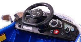 Pojazd Audi RS5 Miękkie Siedzenie 2.4G Lakierowny Niebieski