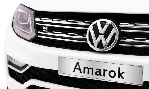 Auto na akumulator VW Amarok Biały + PENDRIVE + POKROWIEC