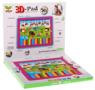 Tablet 3D Farma Różowa