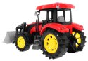 Traktor Przyczepa Dźwięki Światła Czerwony