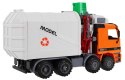 Autko Ciężarówka ŚMIECIARKA z kontenerem na odpady i napędem (8188-27)