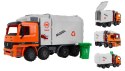 Autko Ciężarówka ŚMIECIARKA z kontenerem na odpady i napędem (8188-27)