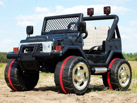 MEGA JEEP DRIFFTER EXCLUSIVE DLA 2 DZIECI, WOLNY START/ LAKIER. MIĘKKIE SIEDZENIE HP-011